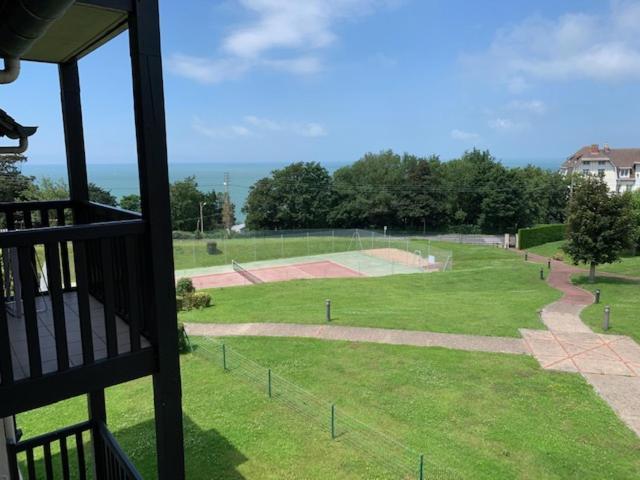 L'Appartement Vue Mer De La Villa Des Rosiers - Trouville Sur Mer Exterior foto